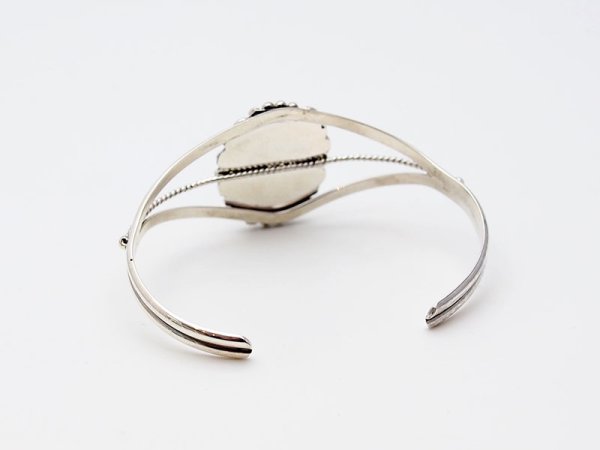 画像4: ナバホ　キングマンターコイズ　バングル (4)