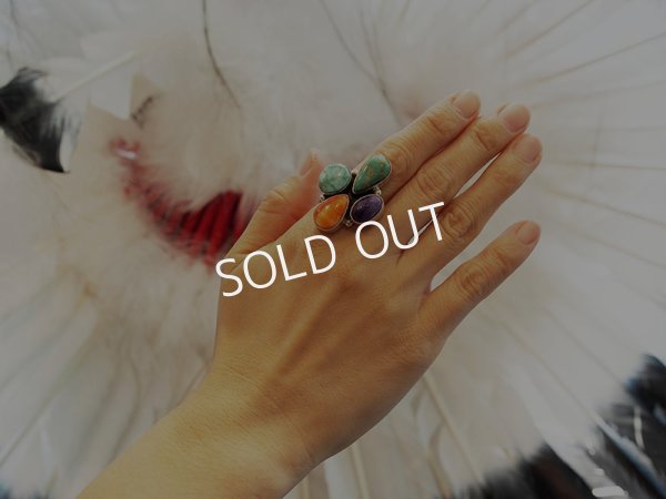 画像5: Gilbert Tom マルチストーン　リング (5)