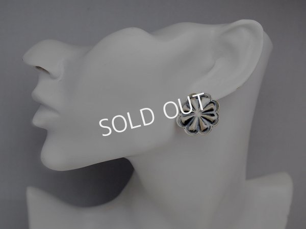 画像4: ナバホ　フラワー　コンチョピアス (4)