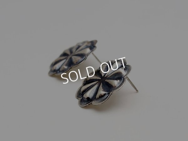 画像2: ナバホ　フラワー　コンチョピアス (2)