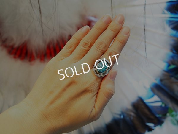 画像5: Robert Shakey ハイグレード　キングマンターコイズ　リング (5)