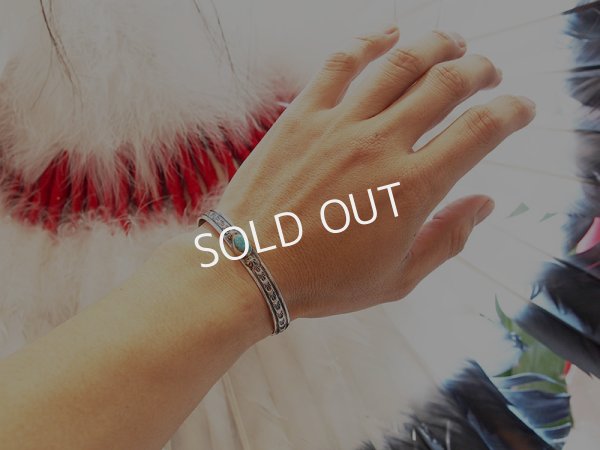 画像5: Henry Mariano Tyron ターコイズ　バングル (5)