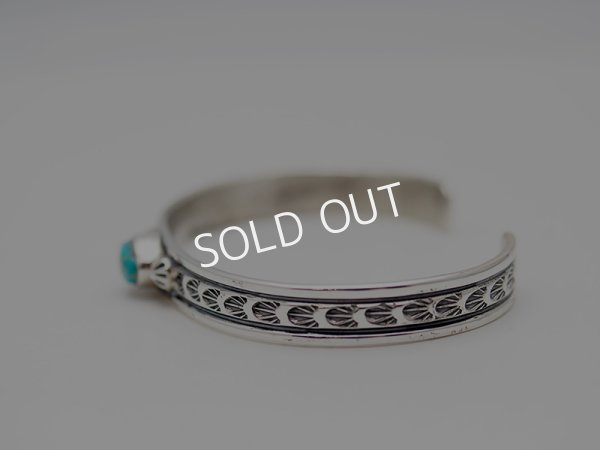 画像3: Henry Mariano Tyron ターコイズ　バングル (3)