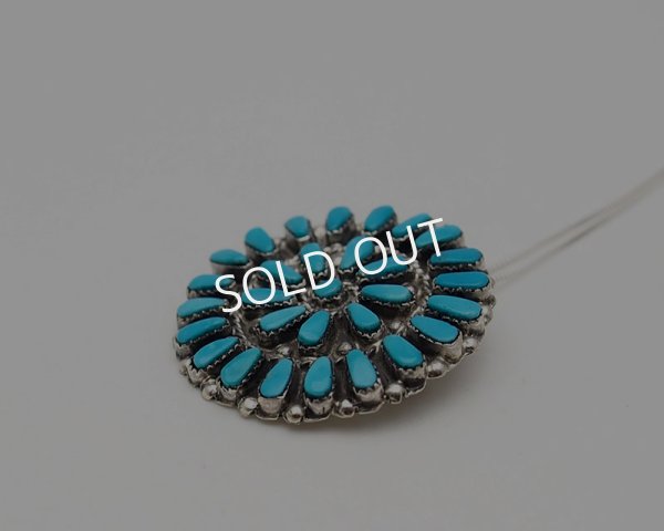 画像2: ズニ　クラスター　ピンペンダント (2)