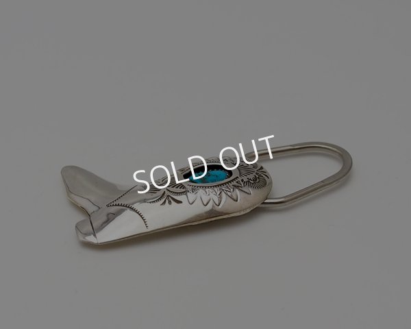 画像2: ナバホ　キーリング　ウエスタンブーツデザイン (2)