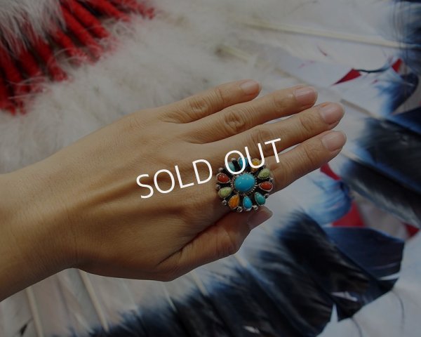 画像6: Bobby Johnson マルチカラー クラスターリング  (6)