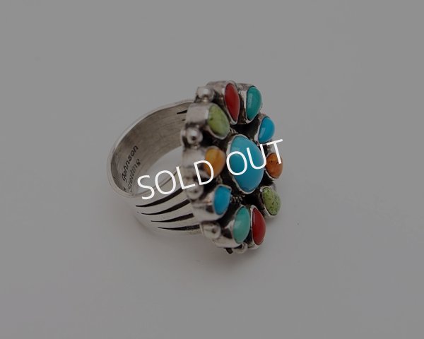 画像3: Bobby Johnson マルチカラー クラスターリング  (3)