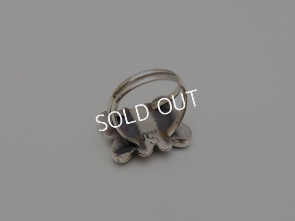 画像4: ナバホ バタフライ　ターコイズ　リング (4)