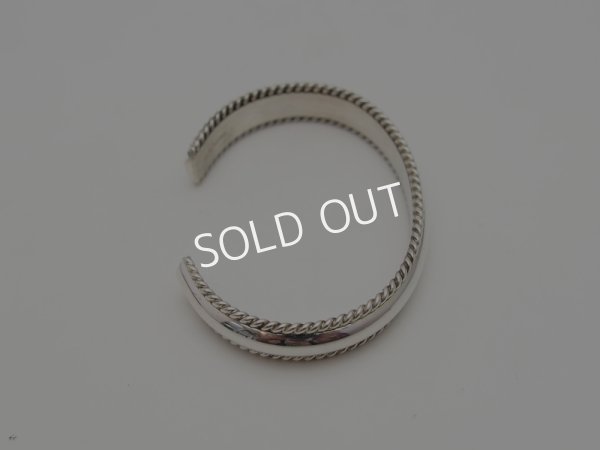 画像3: Elaine Tahe ツイステッドワイヤー　プレーン　ヘビーゲージバングル (3)