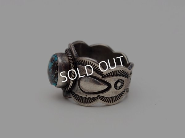 画像2: Wilburt Denetdale シエラネバダターコイズ　リング (2)
