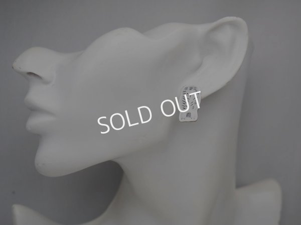 画像4: Dennis and Nancy Edaakie フクロウ　フラットインレイ　ピアス (4)