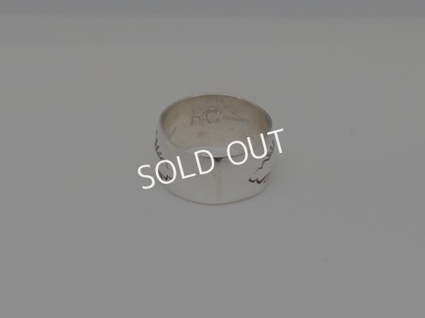 画像4: ナバホ　シルバー スタンプリング (4)