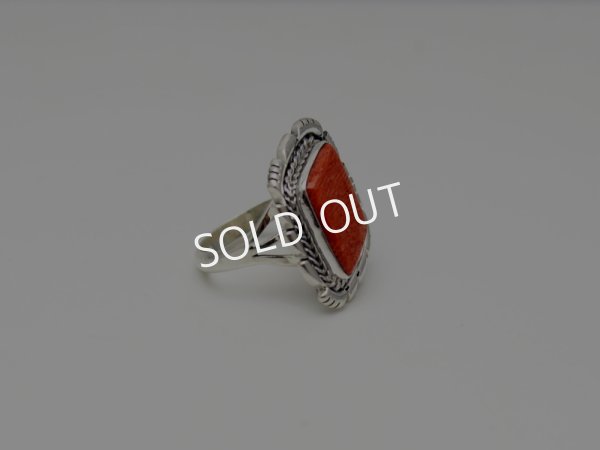 画像2: スパイニーオイスターシェル　リング (2)