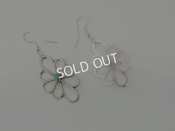 画像3: ナバホ　サンドキャスト　ダングルピアス (3)