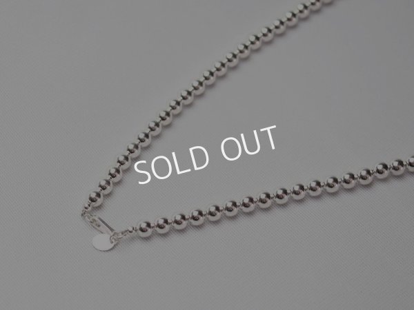 画像4: ナバホパール　ネックレス　丸玉 (4)