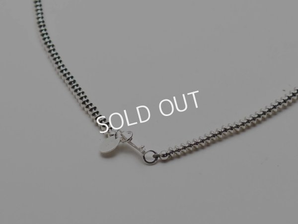 画像3: ナバホパール　ネックレス　3mm菱玉　38cm (3)