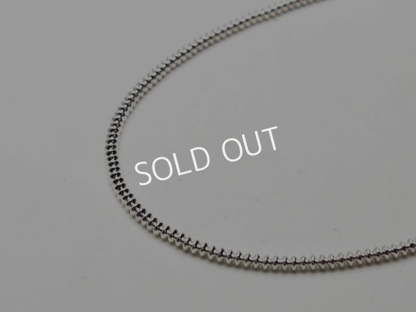 画像2: ナバホパール　ネックレス　3mm菱玉　38cm (2)