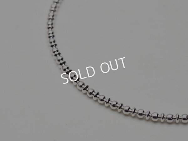 画像2: ナバホパール　ネックレス　3mmミックス玉　38cm (2)