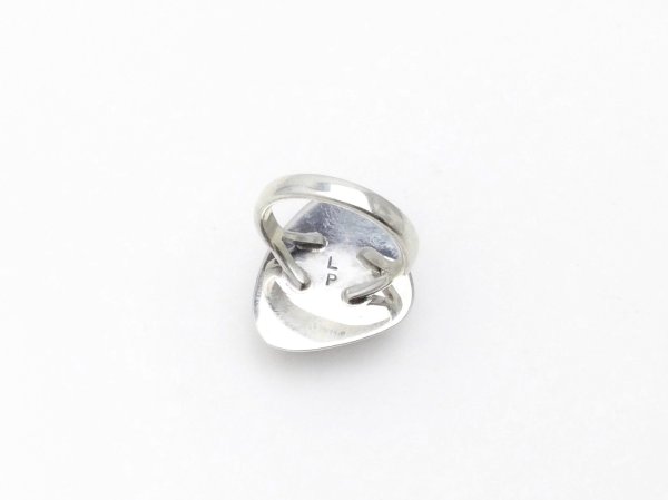 画像3: ナバホ ホワイトバッファローリング (3)