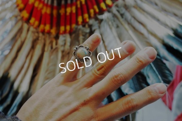 画像4: ナバホ　ボルダーターコイズリング (4)