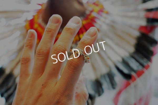 画像4: Tamara Pinto フラワー　インレイリング (4)