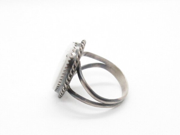 画像2: ナバホ　ホワイトバッファローリング (2)